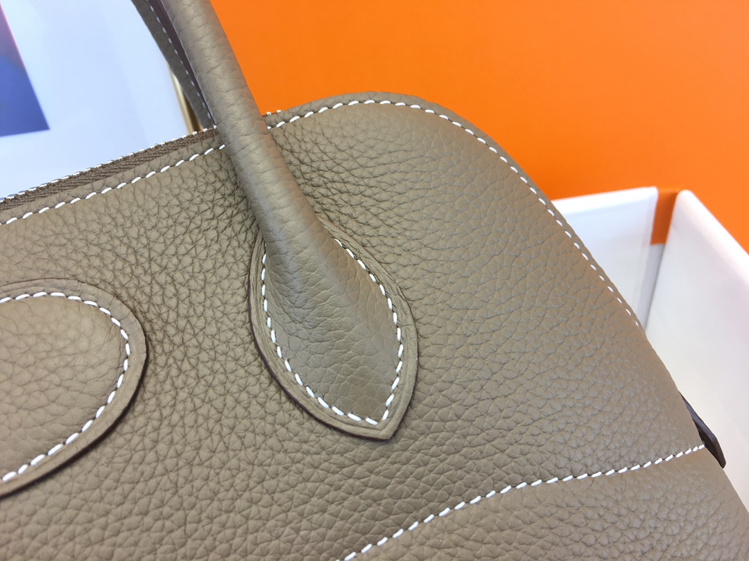 에르메스 볼리드31 에토프 은장 토고가죽